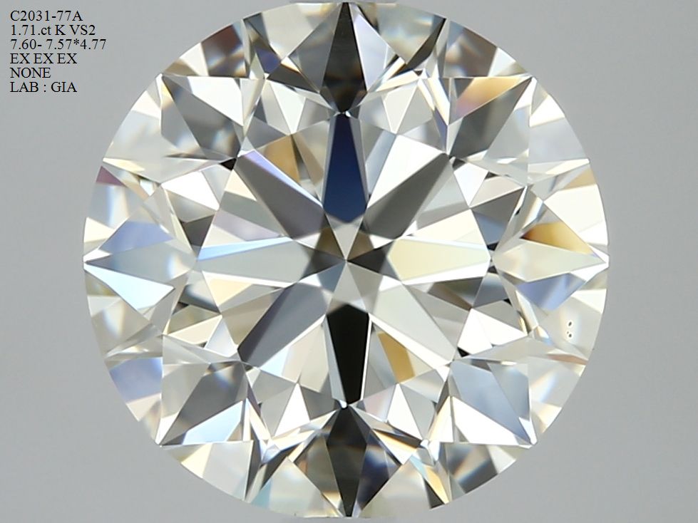7431154181 Diamant Natural ROUND VS2