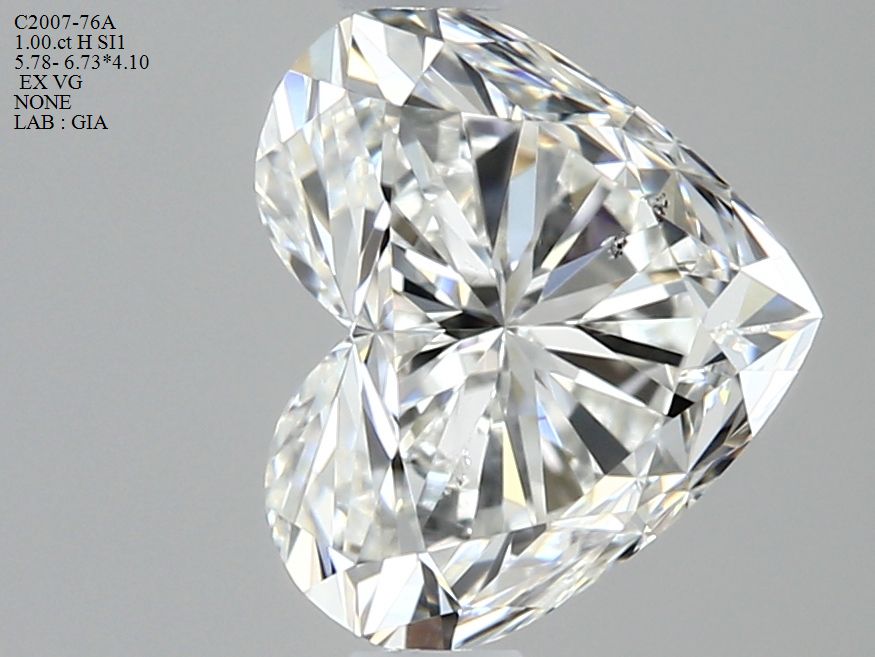 7431302889 Diamant Natural HEART SI1