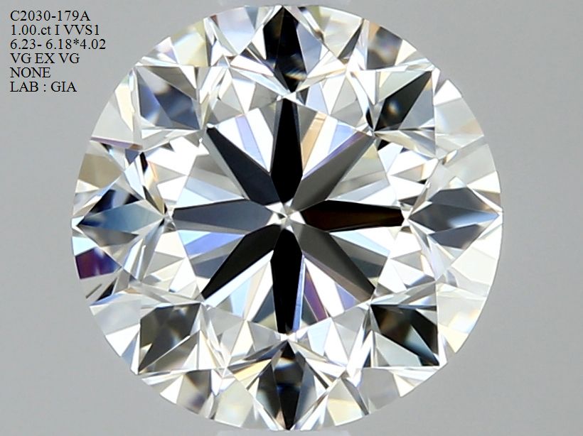 7431391375 Diamant Natural ROUND VVS1