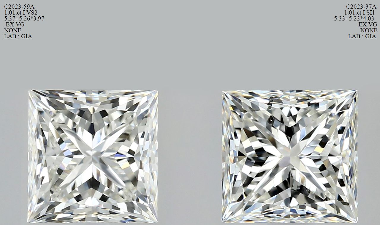7432088560 Diamant Natural PRINCESS VS2