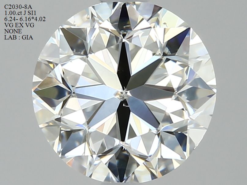 7438239073 Diamant Natural ROUND SI1