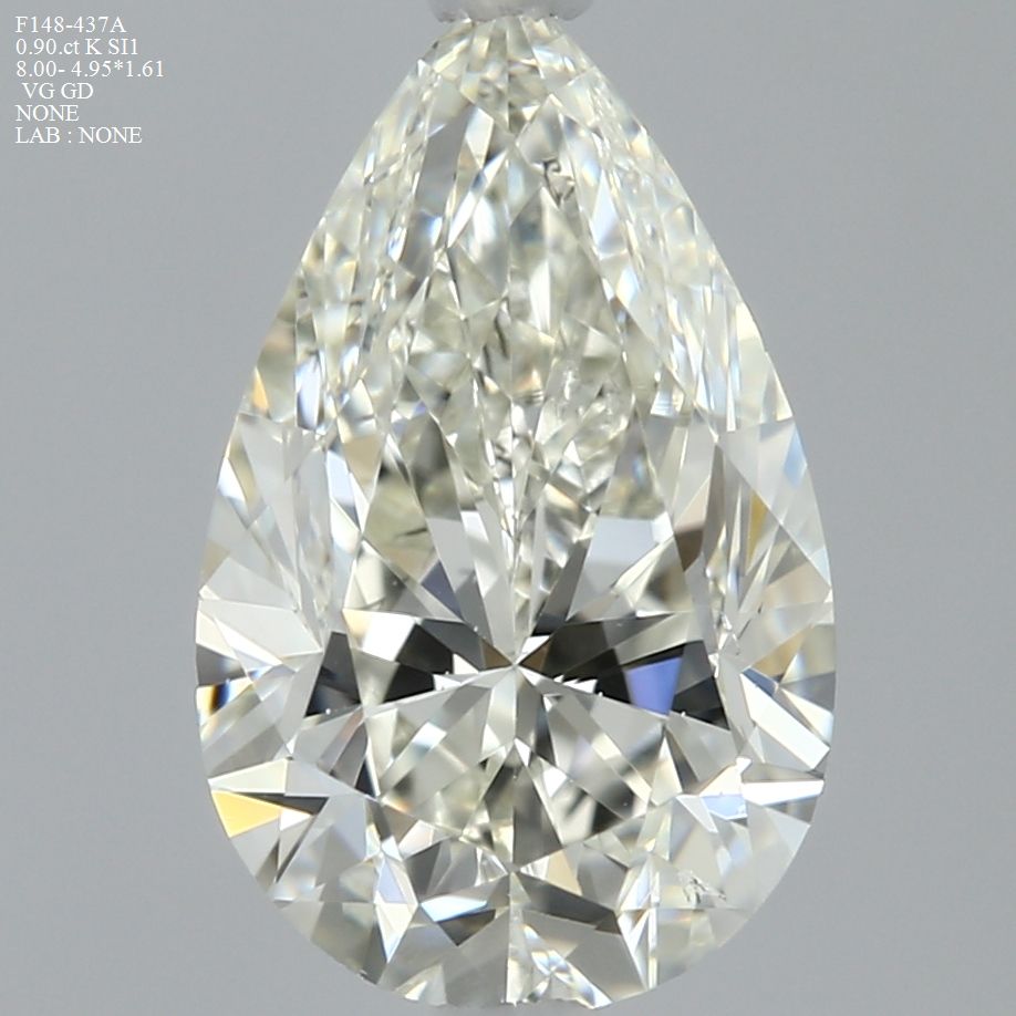 arjivexportssmF148-437A Diamant Natural PEAR SI1