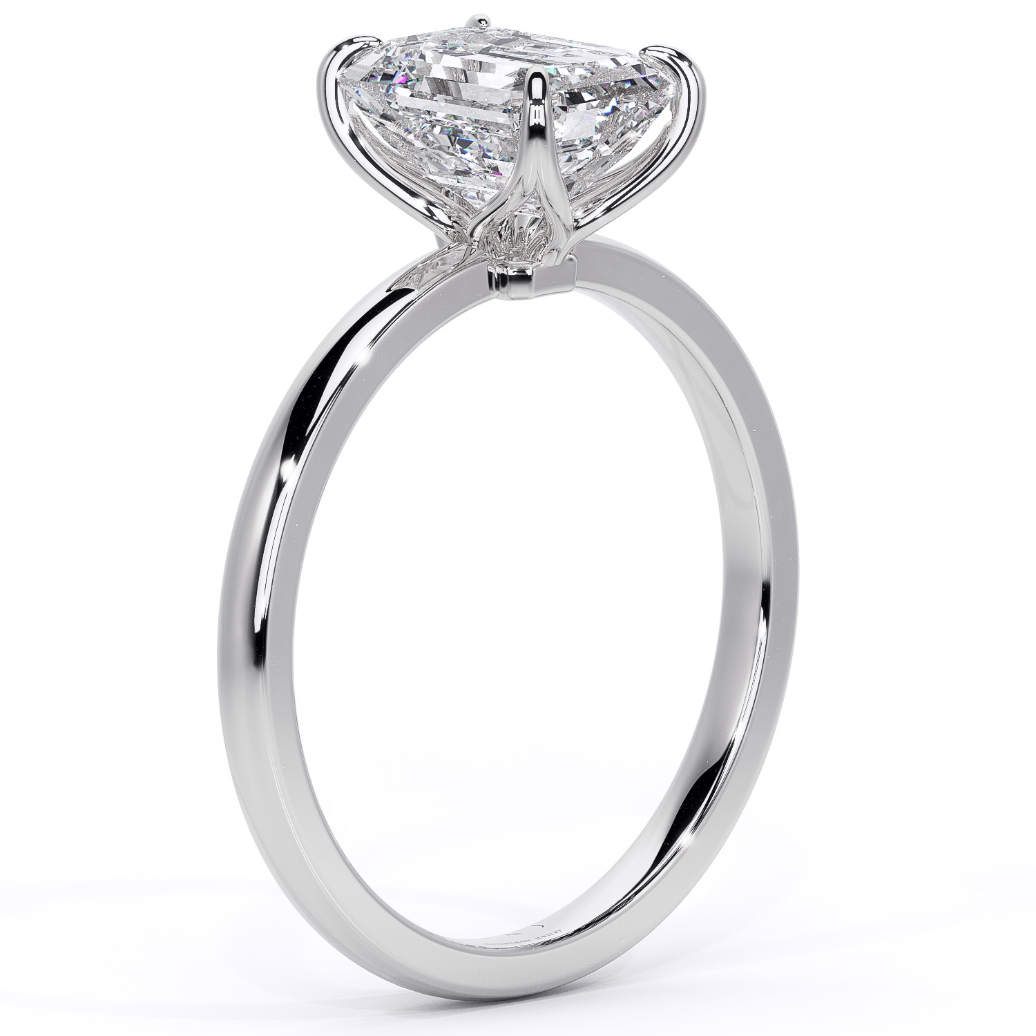inel cu diamant diamante naturale lab grown diamante cultivate in laborator lcmh135emerald al2 n