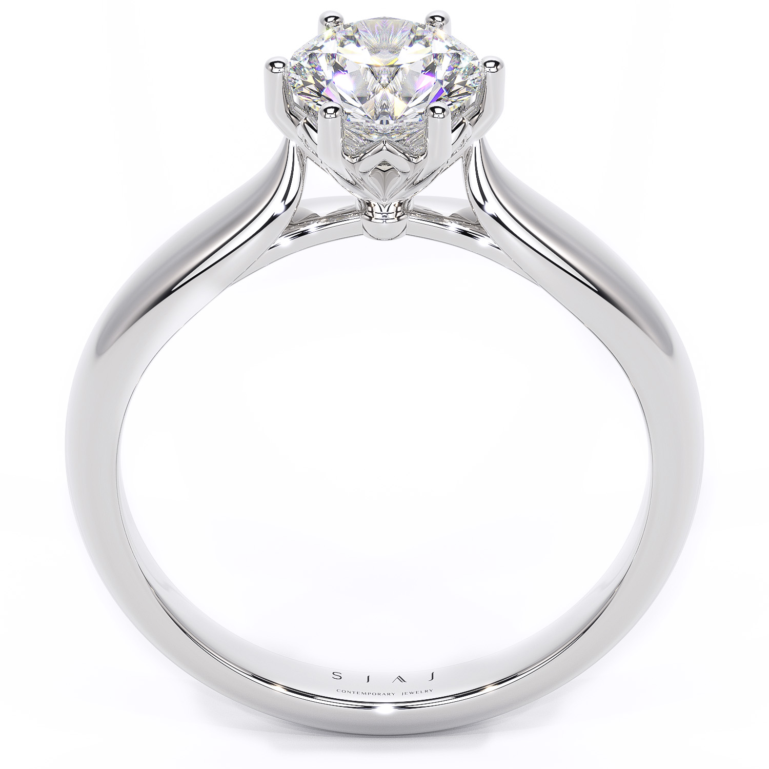 Inel din aur 18K cu diamant lab-grown – 1.01ct – Nor