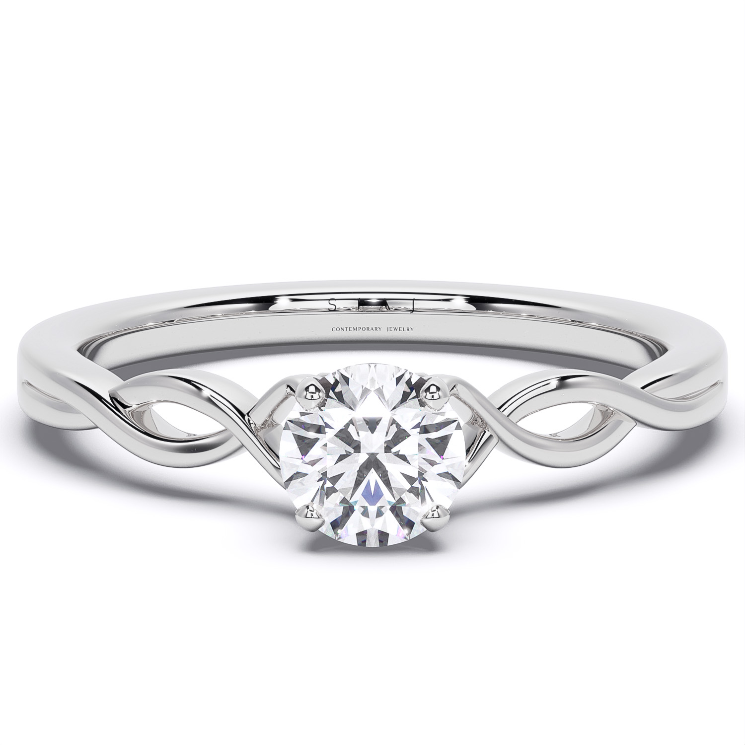 inel de logodna din aur 18k cu diamante lab grown diamante naturale crescute in laborator lcmh176AL3