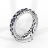inel din aur alb cu safire eternity organic shape lcmh160 safir thumb