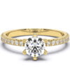 inel din aur de logodna cu diamante naturale diamante sintetice lab grown lcmh188gl2