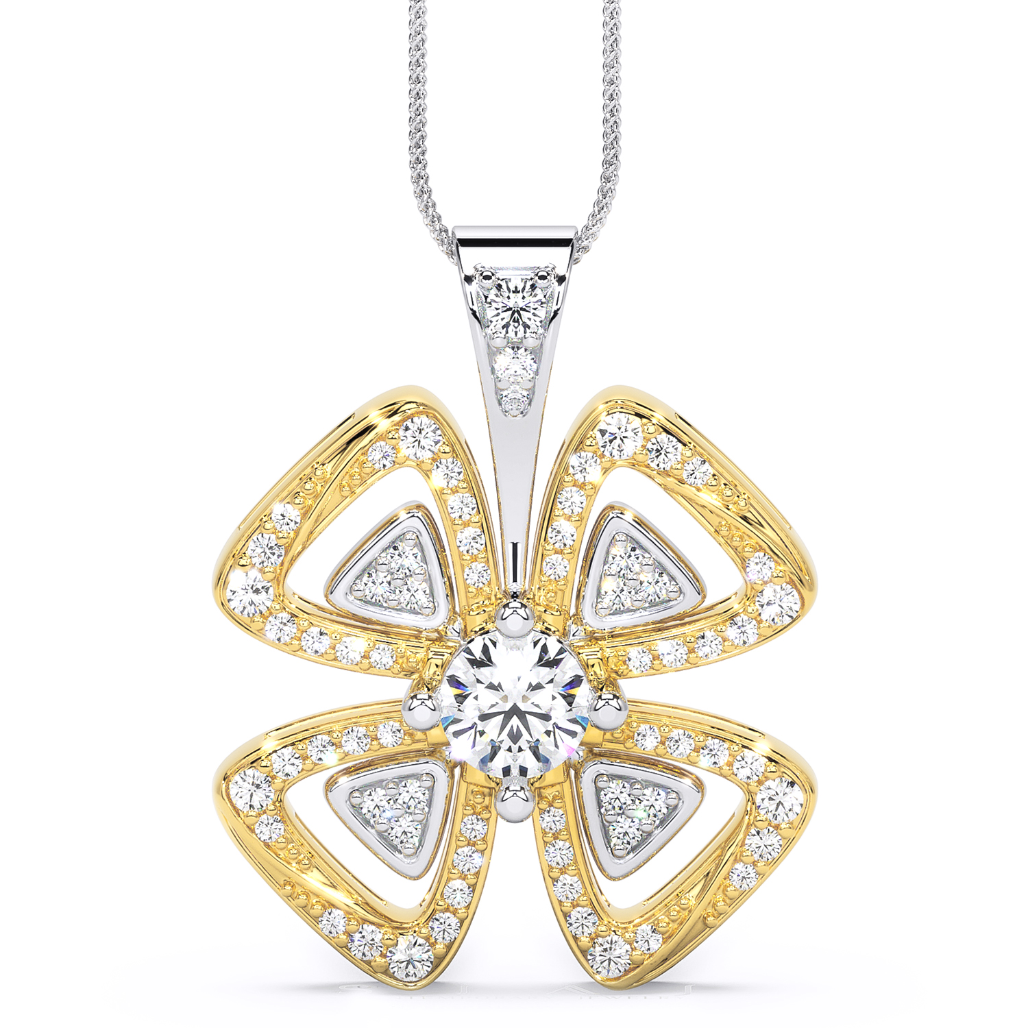 Pandantiv din aur 18K – 1.20ctw – Anastasia