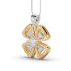 pandantiv floare bulgari cu diamante naturale diamante crescute in laborator lcmh173al cu gl thumb